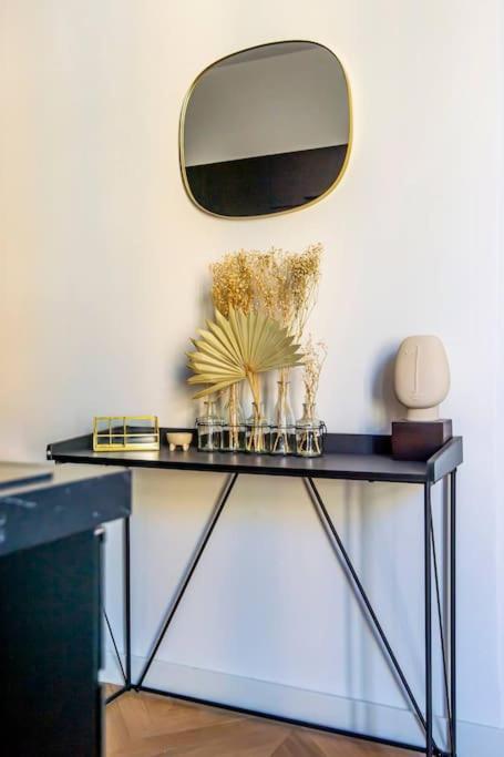 Elegant T2 Renove 4 Pers, Centre Nice, Climatise Apartment Nizza